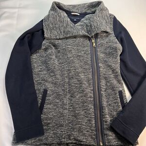 Tommy Hilfiger Athluxe Jacket Zip Front Navy Blue Ladies Size XS